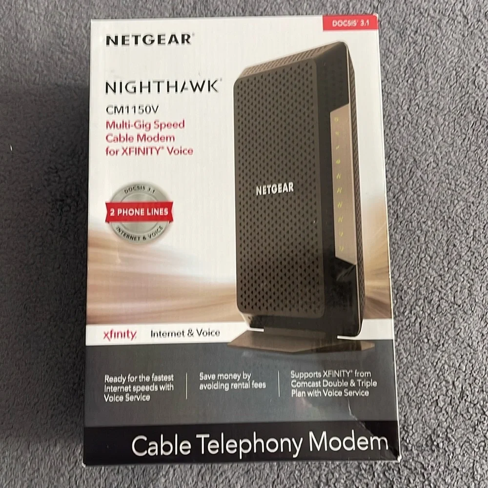 NETGEAR° Nighthawk Bundle- Modem and Smart Router - Picture 9 of 13